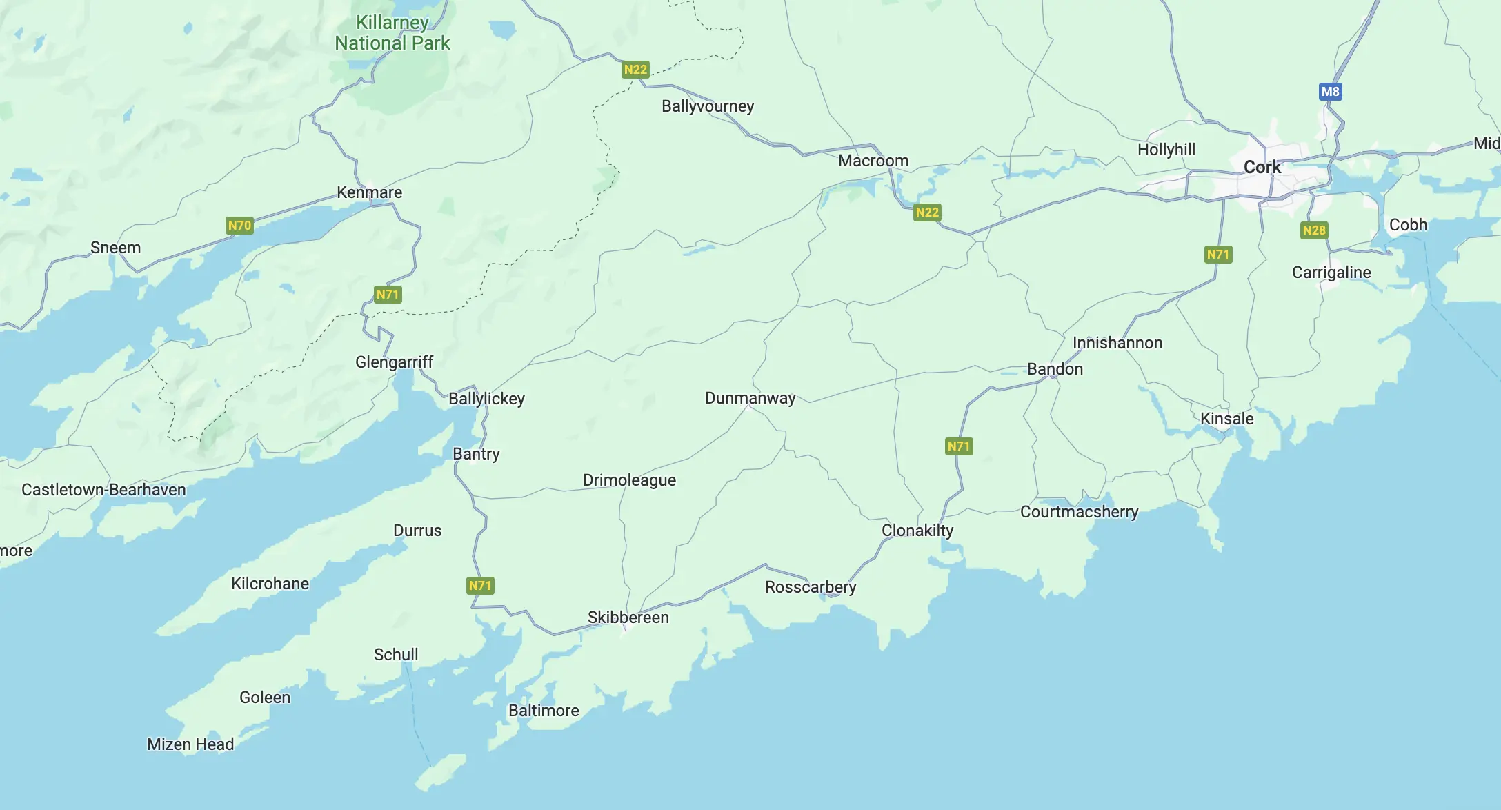 Clonakilty-Map Clonakilty-Map