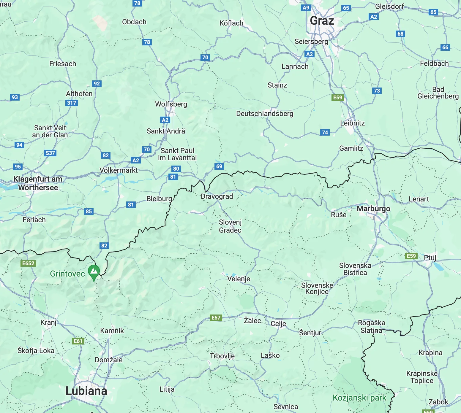 Maribor Map Maribor Map