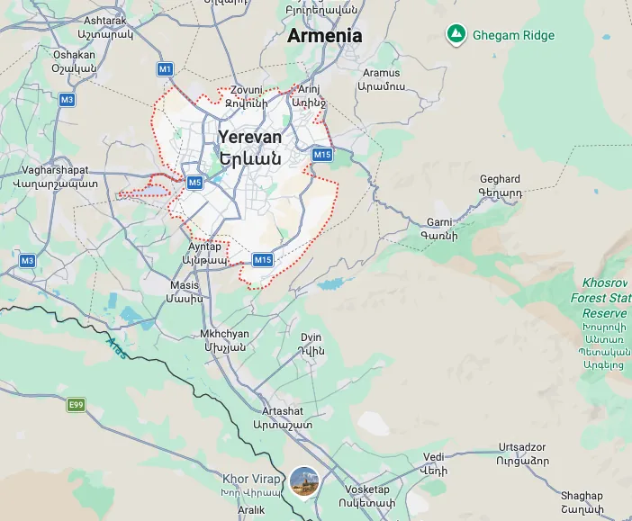 Yerevan-Map Yerevan-Map